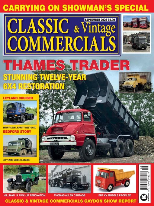 Cover image for Classic & Vintage Commercials
